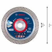 EXP HardCeramic Elmas Kesme Diski 76 mm thumbnail 3