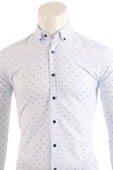Slim Fit Erkek Gömlek thumbnail 3