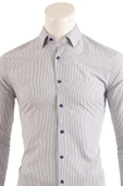 Slim Fit Erkek Gömlek thumbnail 3