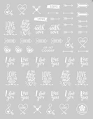 Tırnak Sticker CB-167 W thumbnail 1