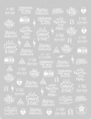Tırnak Sticker CB-188 W thumbnail 1