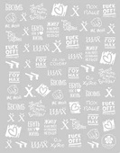 Tırnak Sticker CB-190 W thumbnail 1
