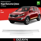 S-Dizayn Kia Ceed Kapı Koruma Çıtası Krom 2006-2010 thumbnail 8