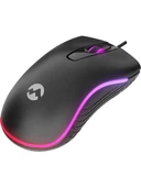 Everest SM-M9 USB Kablolu Siyah 3D Optik LED Mouse thumbnail 2