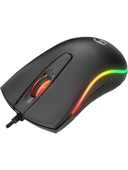 Everest SM-M9 USB Kablolu Siyah 3D Optik LED Mouse thumbnail 5