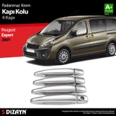 S-Dizayn Peugeot Expert Krom Kapı Kolu 4 Kapı 2007-2016 thumbnail 1