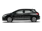 S-Dizayn Toyota Auris Krom Kapı Kolu 4 Kapı (Sensörlü) 2007-2012 thumbnail 1