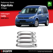S-Dizayn VW Caddy Krom Kapı Kolu 4 Kapı 2004-2015 thumbnail 1