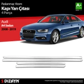 S-Dizayn Audi A4 SD Krom Kapı Yan Çıtası 2008-2019 thumbnail 1