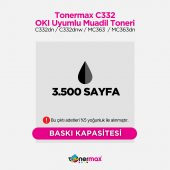 OKI C332dnw Muadil Toner Siyah thumbnail 3