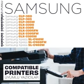 Samsung CLX-3300 Set Muadil Toner thumbnail 2