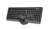 A4-Tech FG1035 Kablosuz Q Klavye Mouse Set - Gri thumbnail 3