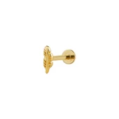 Yaprak Altın Piercing thumbnail 1