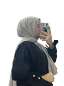 JAKARLI NOKTA DESENLİ ŞAL 1010 thumbnail 5