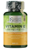 Nature's Supreme Vitamin E 400 IU 60 Kapsül thumbnail 1
