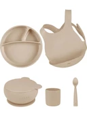 OiOi Blw Beslenme 5'li Set Bubble Beige thumbnail 1