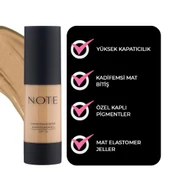 Note Mattifying Extreme Fondöten - 01 Beige thumbnail 4
