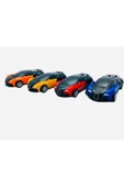 Robota Dönüşen Bugatti Araba 4lü Set thumbnail 2