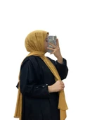 JAKARLI AYNA DESENLİ ŞAL 1026 thumbnail 3