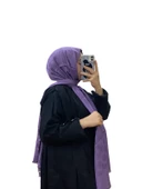 JAKARLI AYNA DESENLİ ŞAL 1026 thumbnail 9