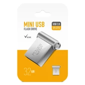 Powerway 32GB USB 3.0 Metal Mini Flash Bellek thumbnail 1