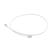 PATCH CORD  UTP CAT6 1 MT SLIM WHITE  (08F003) thumbnail 2