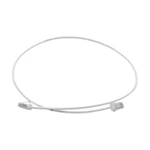 PATCH CORD  UTP CAT6 1 MT SLIM WHITE  (08F003) thumbnail 1