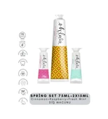 OHLALA Cinnamon 75 ml + Fresh Mint 15 ml + Raspberry mint 15 ml Spring Set Diş Macunu thumbnail 1