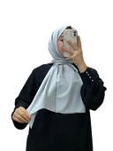 JAKARLI ŞERİT ÇİZGİ DESENLİ ŞAL 1029 thumbnail 10