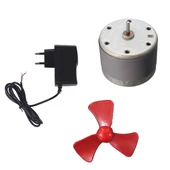 Adaptörlü Basit Motor Deney Seti - Öğrenci Elektrik Devresi thumbnail 2