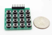 4x4 Tuş Takımı - Push Buton Keypad thumbnail 2