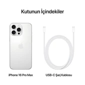 İPhone 16 Pro Max 1 Tb - Beyaz (Apple Türkiye Garantili) thumbnail 3