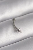 Gümüş Renk Çivi Model Piercing - EBJ241123W29515 thumbnail 1