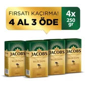 Jacobs Selection Filtre Kahve 250 gr 4 Al 3 Öde thumbnail 1