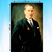 ATATÜRK RESMİ 105X70 cm thumbnail 1