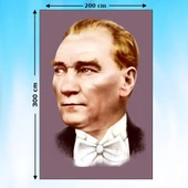 ATATÜRK RESMİ 300X200 cm thumbnail 1