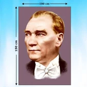 ATATÜRK RESMİ 150X100 cm thumbnail 1