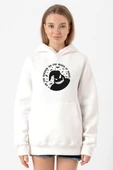 Oogie Boogie Beyaz Kadın 3ip Kapşonlu Sweatshirt thumbnail 1