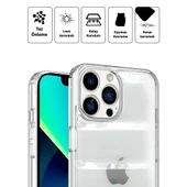 iPhone 14 Pro Dapper Seri Kamera Korumalı Airbag Kapak thumbnail 7
