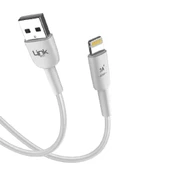 LinkTech C302 12W Auto ID Lightning Kablolu Şarj Aleti Set thumbnail 6