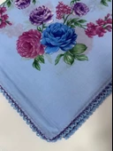 Eripek Oyalı Pamuk Yazma - 90 x 90 thumbnail 4
