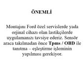 Ford Focus Lastik Basınç Sensörü [433MHz] 2011-2018 [1 Adet] thumbnail 6