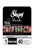 Sleepy Black Premium Plus Günlük Ped Normal 40'lı thumbnail 1