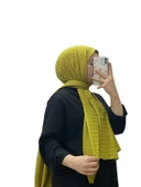 JAKARLI MİDYE DESENLİ ŞAL 1027 thumbnail 1