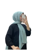 JAKARLI MİDYE DESENLİ ŞAL 1027 thumbnail 5