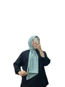 JAKARLI MİDYE DESENLİ ŞAL 1027 thumbnail 6