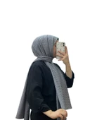 JAKARLI MİDYE DESENLİ ŞAL 1027 thumbnail 3