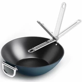 Joseph Joseph 45048 Space 32 cm Wok Tava thumbnail 2