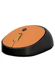 HP M231 V5.0 Bluetooth & Wireless 2,4ghz Sessiz Kablosuz Mouse Siyah-Turuncu Pc Laptop Tv Mac Uyumlu thumbnail 6