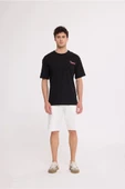 Black CHAOS HALF-RELAX TEE thumbnail 5